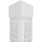 Ekena Millwork Craftsman Classic Square Non-Tapered San Antonio Mission Style Fretwork Column CC1008ENSADCSCS - alternate 4